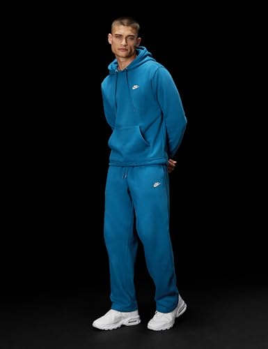 Image of Nike Men's Club Open Hem Brushed Fleece Pants