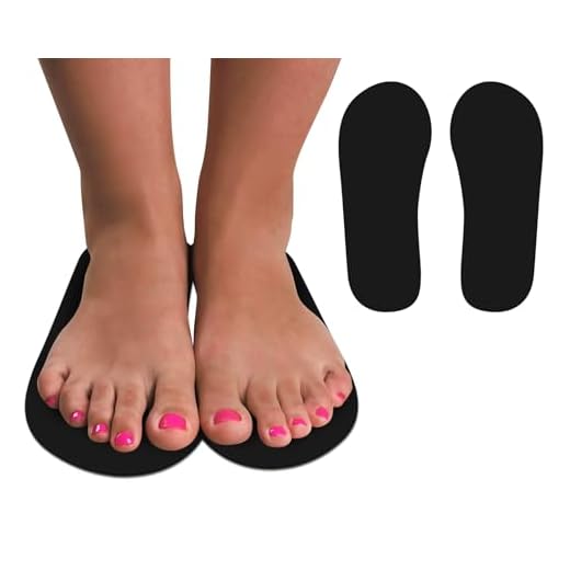 Kobbtan 60 Pairs Spray Tan Feet Pads - Disposable Foam Feet Protectors for Spray Tanning - Non-Slip, Hygienic & Comfortable Feet for Spray Tanning - Spray Tan Foot Covers for Tanning Booth