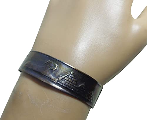 Pharaoh Egyptian Brass Bracelet Cuff Sphinx Tut Pyramids Luck Hieroglyphics Cartouche Pharaoh’s Costume Jewelry Accessory Hieroglyphic #TOP2