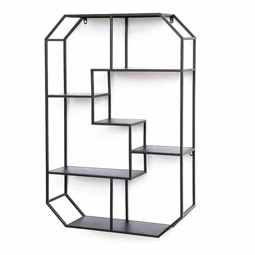 Estantería de pared resistente de gran capacidad con diseño minimalista para libros de texto 2