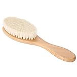 Soft Bristle Hair Brush, 18x5x3cm Soft Bristle Facial Hair Beard Brush For Men Hairbrush Men Hair Cleaning Brush with Non-slip Handle for Grooming and Styling