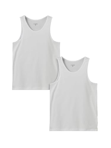LC WAIKIKI U Neck Jersey Men's Vest 2 Pack - XL - White