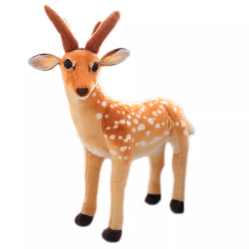 Tickles Standing Deer Soft Stuffed Plush Animals Toy for Kids Birthday Gift (Size: 40 cm; Color: Brown) (B0BQCDVNRL) Amazon Price History, Amazon Price Tracker