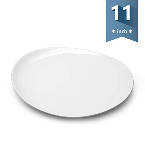Sweese 150.000 Porcelain Dinner Plate - 11 Inch - Set of 1, White