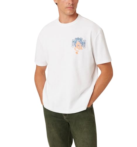 T-Shirt Dragon Japonais GUESS Eco pour Vos Sorties Citadines Décontractées