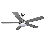 Hardware House 207164 Ceiling Fan, Brushed Nickel finish
