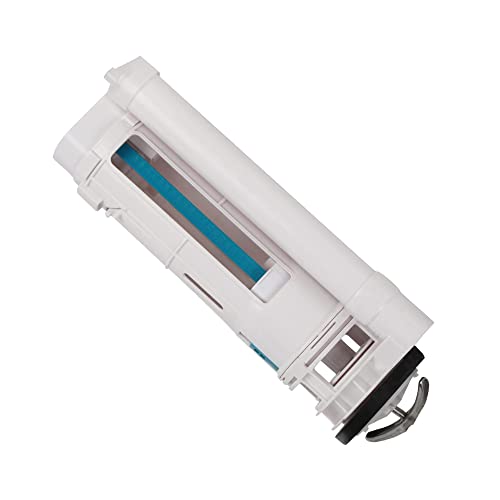 Cisterna de inodoro de plástico de 25 cm, válvula de botón de descarga dual