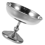 Style : design d'inspiration vintage de cette coupe à dessert apporte un charme classique à de dessert, bols de service de yaourt, tasses à collation rondes