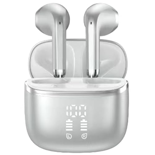 HOIFA Bluetooth Kopfhörer, Kopfhörer Kabellos Bluetooth 5.4 mit 4 ENC Noise Cancelling Mic, 40H Spielzeit mit LED, In Ea...