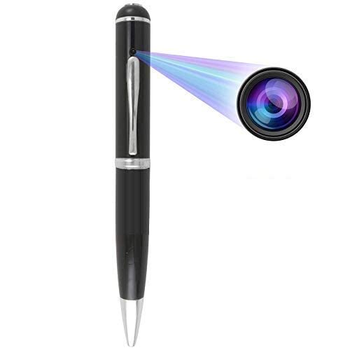 Wukama Smart Secret Pen Camera Audio Video Recorder Wearable Portable Spy Camera Inbuilt 32GB Memory