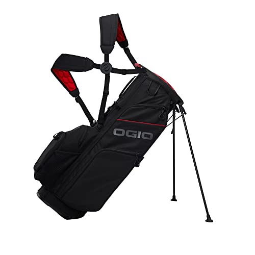 Ogio 2021 Woode 8 Hybrid Stand Bag, Black #TOP4
