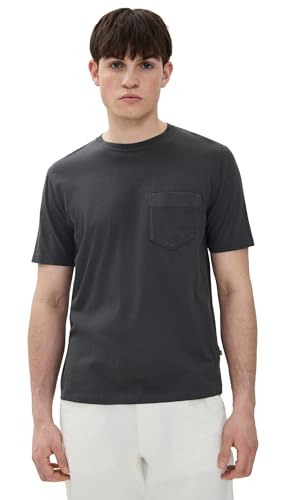 Billy Reid Men's Washed Tee, Black, L