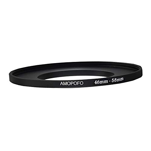 Image of 46mm Lens to 58mm Camera Filter Ring Compatible with for All Brands 46mm Lens and 58mm UV,ND,CPL Camera Filter Accessories