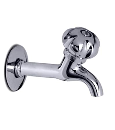 JAL Jalangi Bib Tap Long Body Faucet | Bathroom Taps | Durable & Reliable Premium Material | Stainless Steel Faucet with Chrome Finish | Anti Rust 2535K