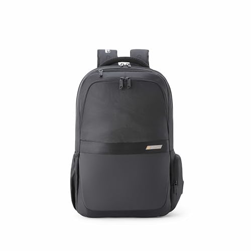 Image of American Tourister Segno 4.0 | 32 Ltrs | 3 Compartments | Bottle Pocket | Ergonomic Padded Back Panel & Shoulder Straps | Executive Backpack | 1 Year International Warranty | Black