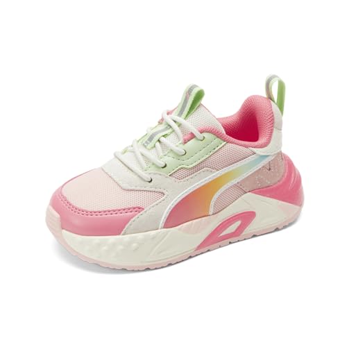 PUMA Infant Girls Rs-Trck Summer Ombre Ac Lace Up Sneakers Shoes Casual - Pink2