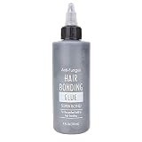Anti Allergie Haarkleber,transparente Perücke selbstklebende Haargel Verlängerungen Perückenbildung Pro Salon Gel Kleber (118ml)