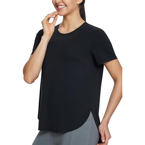 BALEAF Women's Short Sleeve Workout Top Cover