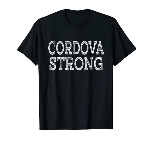 CORDOVA Strong Squad Family Reunion Apellido Equipo Personalizado Camiseta