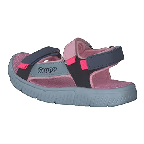 Kappa Mixte Enfant Kana MF K Sandale, Bleu Bleu L Multi, 33 EU