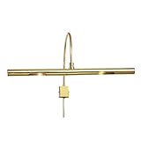 Amertac PC16RL Plug-in 30W Incandescent Picture Light, 16-Inch, Brass