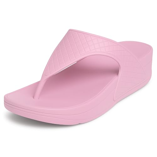 Image of ORTHO JOY EVA Slipper For Women || Waterproof & Everyday Flip Flops for Ladies || Slippers with Cushion Foot Bed || Anti-slip sole || Sweat free
