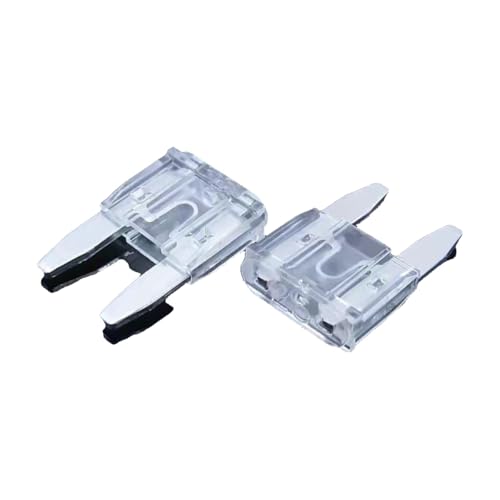 Lame fusible 24V 25A pour bus et camion - Lot de 10 fusibles transparents 1.08cm
