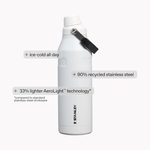Image of Stanley IceFlow Fast Flow Water Bottle 36 oz | Angled Spout Lid | Lightweight and Leakproof for Travel and Sports | Insulated Stainless Steel | BPA-Free | Twilight