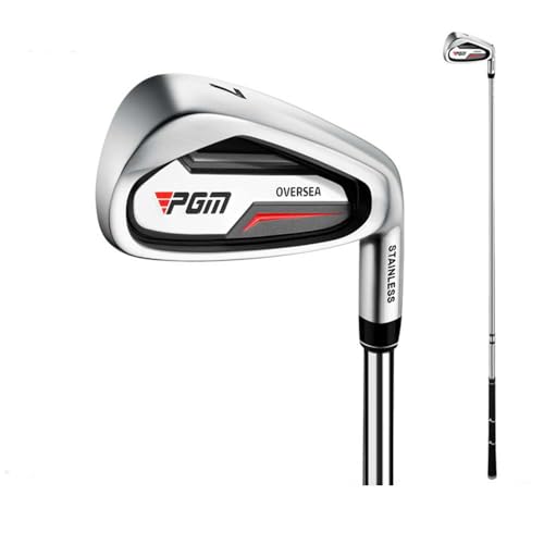 Prawoskółe żelazko golfowe # 7 Club Single Stick Practice Aid z wałem dla początkujących Mężczyźni Kobiety Swing Training Confidence Building Umiejętność rozwoju umiejętności