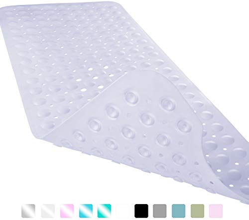 Yimobra Original Bath Tub Shower Mat Extra Long 16 x 40 Inches, Non-Slip
