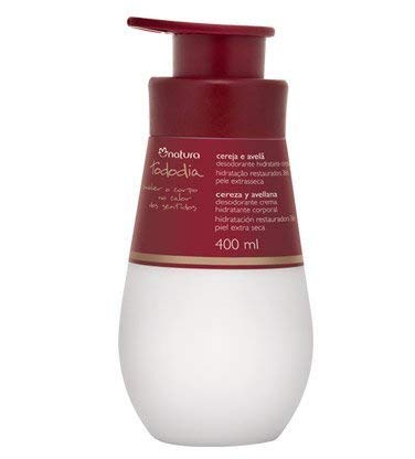 Linha Todo Dia Natura - Hidratante Corporal Cereja e Avela Pele Extra Seca 400 Ml - (Natura Every Day Collection - Hazelnut & Cherry Extra Dry Skin Body Moisturizer 13.52 Fl Oz)