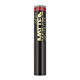 L.A. Girl Matte Flat Velvet Lipstick, Relentless (Pack of 3)