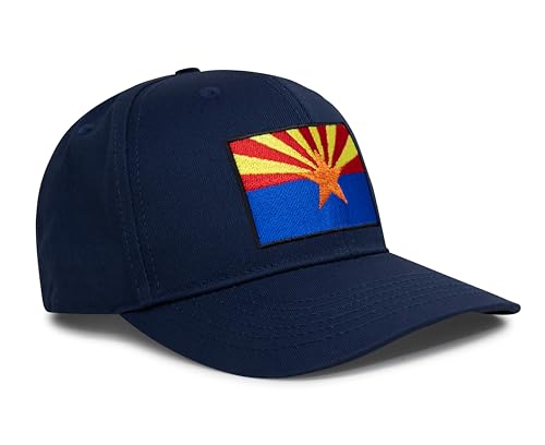 Image of International Tie State Hat for Men and Women, Adjustable Snapback Trucker Baseball Cap with Embroidered Patch