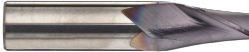 Image of Precision Twist E3302MV Carbide Square Nose End Mill, Metric, TiAlN Multilayer Finish, 30 Deg Helix, 2 Flutes, 100.0mm Overall Length, 18.00mm Cutting Diameter, 18mm Shank Diameter