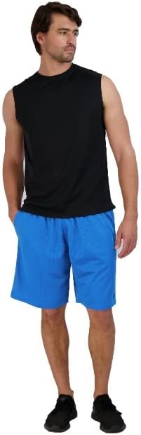 Vista 7 de Russell Athletic Dri-Power - Camiseta sin mangas ajustada para hombre, para gimnasio, playa, correr, equipo de baloncesto