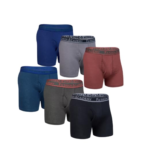 Boys Outer Elastic Boxer Assorted Colors Pack of 6