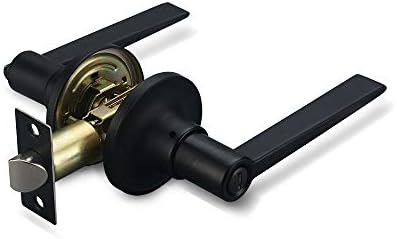NCL Hardware Black Door Handles, Interior Door Knobs, Privacy Door Levers