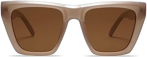 SOJOS Fashion Oversized Square Cat Eye Polarized Sunglasses for Women Trendy Cateye Style Womens Sunglasses SJ2179