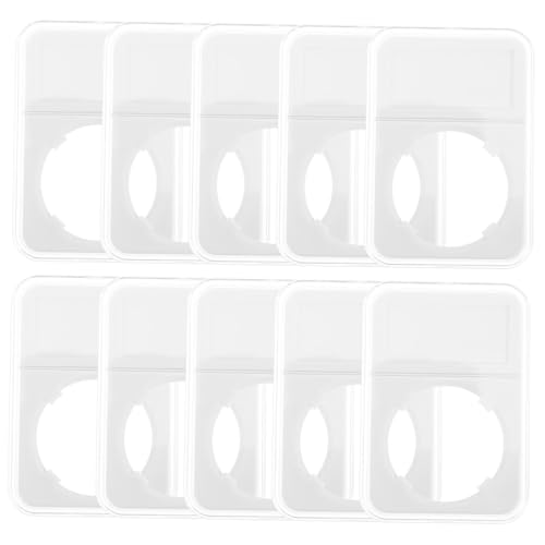 Caja organizadora plástica para monedas 10 piezas