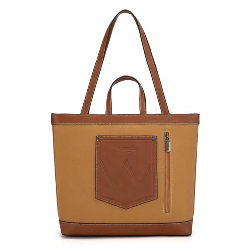 Image of Montana West Wrangler Tote Bag for Women Vintage Top Handle Handbags and Shoulder Bag