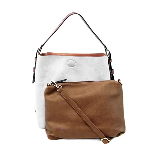 Image of Joy Susan Womens Faux Leather: Hobo 2-in-1 Handbag