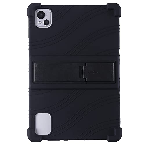 FKQLH Case for Blackview Tab 13, Adjustable Soft Silicone Kids Friendly Protective Cover for Blackview Tab 13 10.1 Inch, Black - Image 3