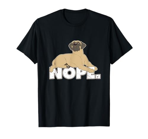 Divertido regalo mastín inglés mastín Camiseta Divertido regalo mastín inglés mastín Camiseta