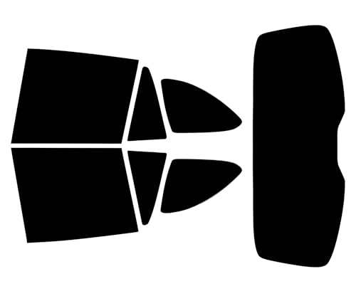 TINTCOM Lámina Tintada Precortada para BMW X1 5 Puertas (20%