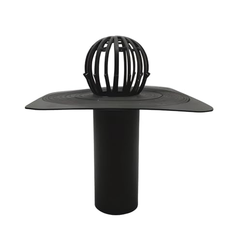 Uzman Flachdachablauf DN70 mit Laubfänger