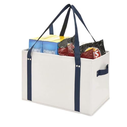 Laundry Basket Laundry Hamper Laundry Baskets With Long Reinforced Handles Small Waterproof Clothes Bag Organizer Collapsible Foldable Toy Wash(Beige)