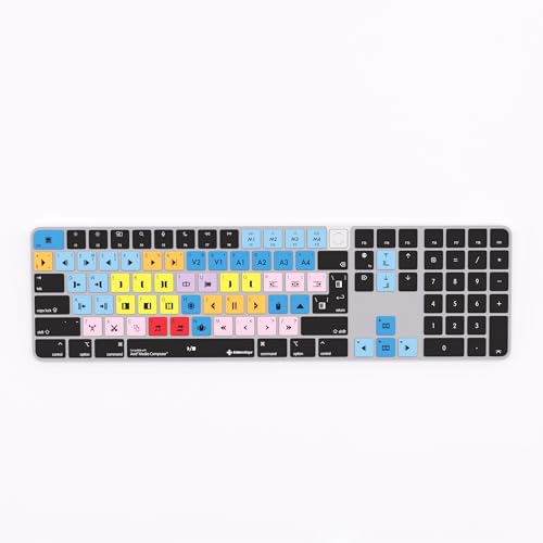 Couverture de Clavier Avid Media Composer pour Apple Magic Numeric avec TouchID Editors Keys - 5