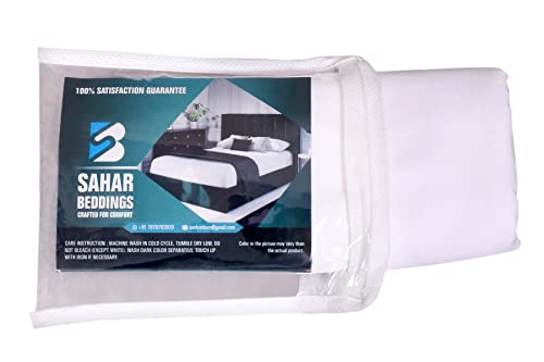 Saharbeddings Toddler Travel Pillowcase 12X16 500 Thread Count Pack Of 2 Small Protector Toddler Baby Pillowcases Cover With Envelope 100% Egyptian Cotton (Toddler Travel 12X16 Envelope, White) #TOP6