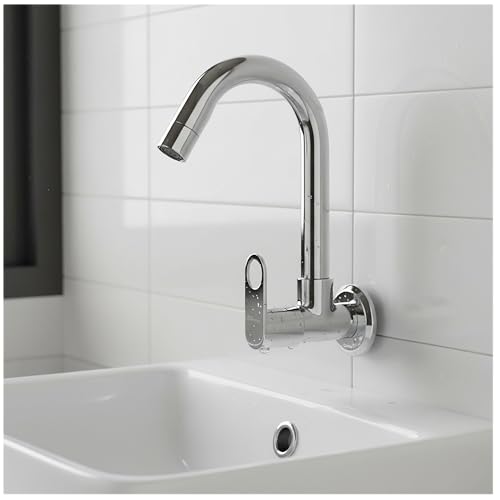 Image of CLINTON Kitchen Sink Cock with 360 Degree Swivel Spout | Kitchen Sink Tap | Kitchen Faucet | Tap for Kitchen Sink (Prime)