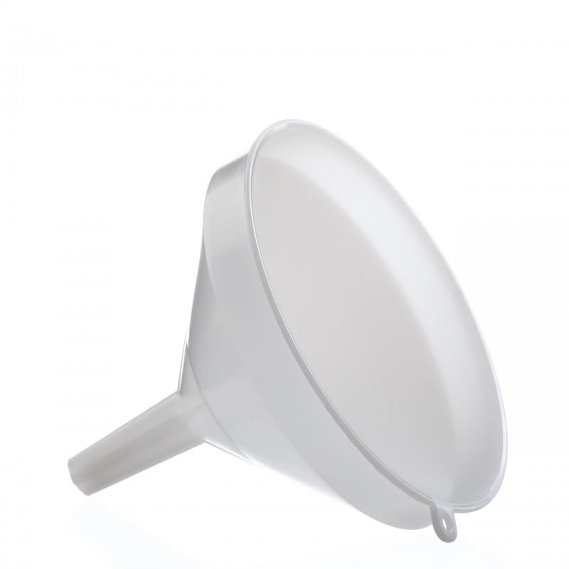 DIAH DO IT AT HOME 30cm Large Plastic Funnel for Demijohns & Brewing - High-Flow Design for Fast Liquid Transfer - Professional Food-Grade Tool for DIY Wine, Beer & Cider Makin